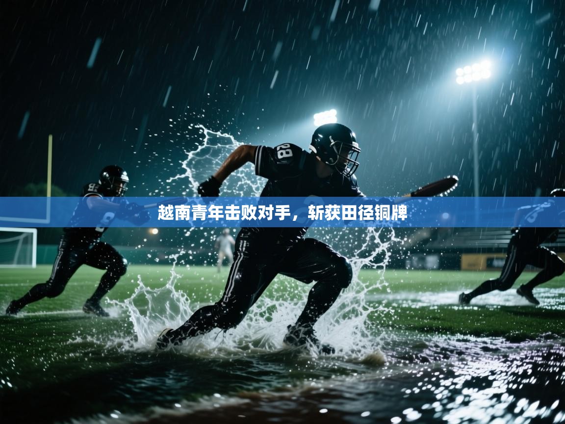 越南青年击败对手，斩获田径铜牌