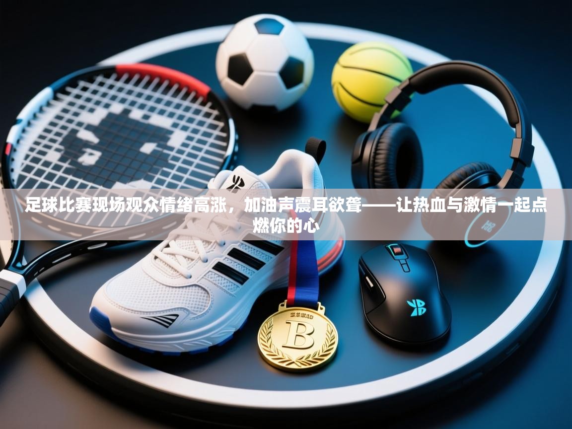 足球比赛现场观众情绪高涨，加油声震耳欲聋——让热血与激情一起点燃你的心